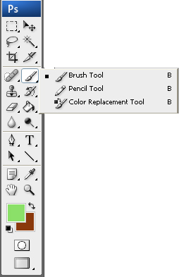 Панель инструментов Adobe Photoshop